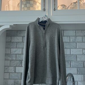 Vineyard Vines Kids Gray Zip-Up Jacket